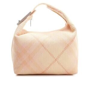 NWT Burberry Peg Medium Handbag with Check Retail $2500